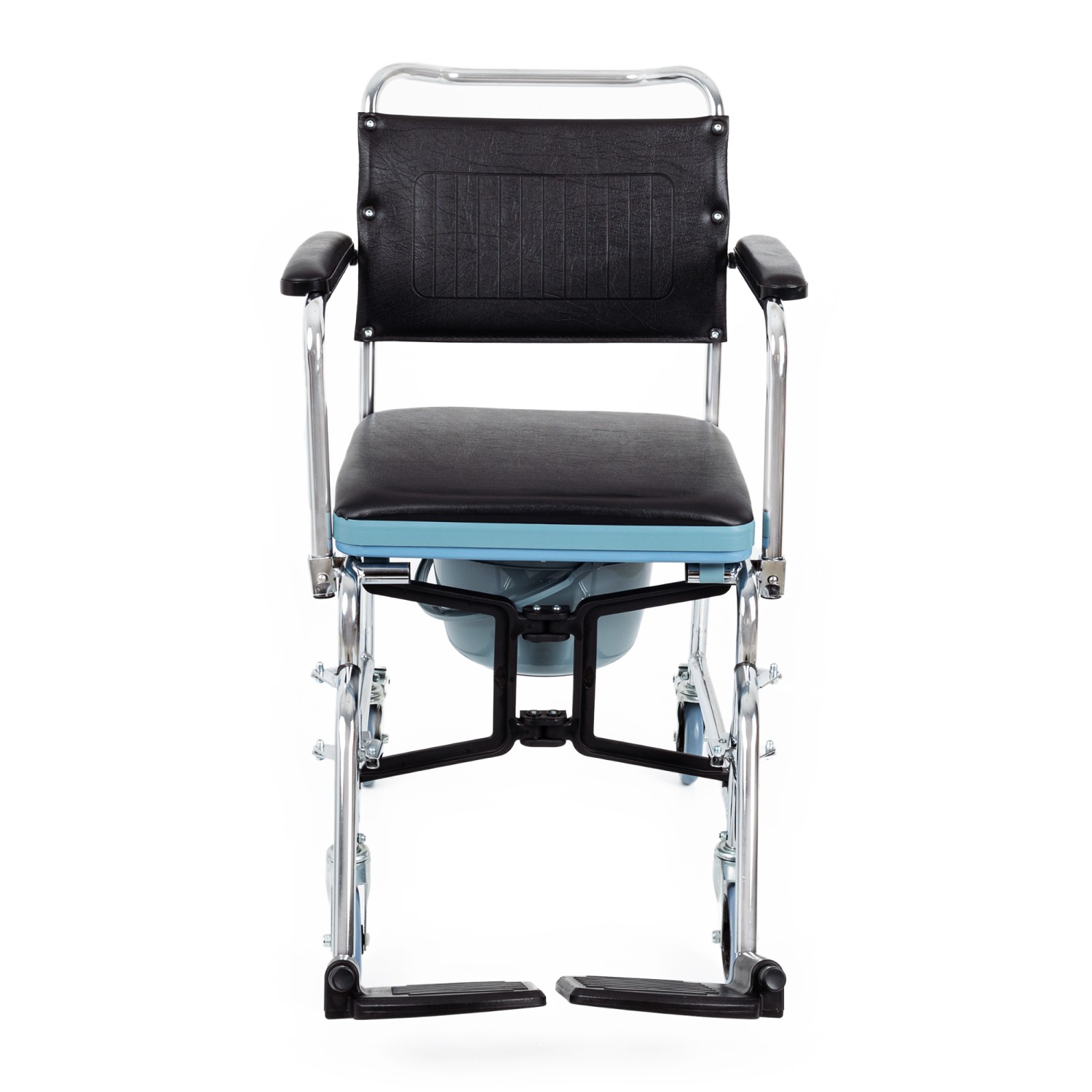 COMFORT PLUS - KY 689 TUVALET ÖZELLİKLİ TEKERLEKLİ SANDALYE - Görsel 2